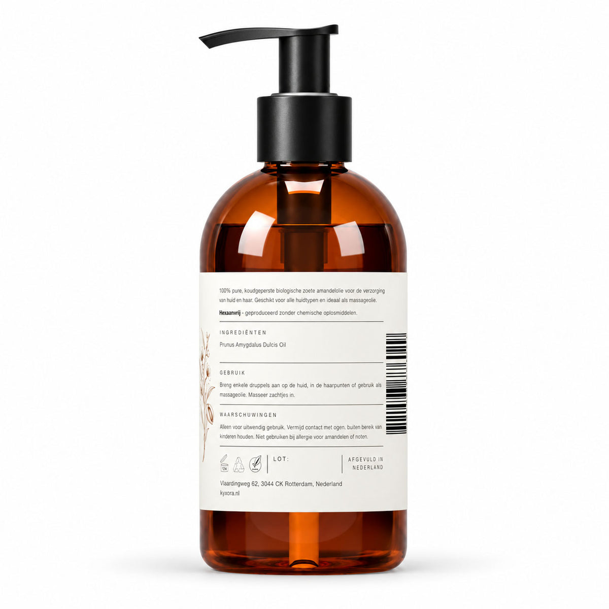Zoete Amandelolie 100% Puur, Biologisch & Koudgeperst